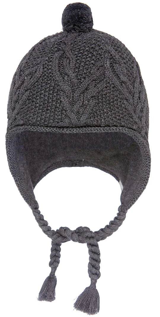 Toshi Organic Earmuff Bowie - Charcoal - Outlet Shop For Kids