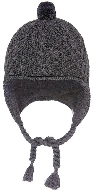 Toshi Organic Earmuff Bowie - Charcoal - Outlet Shop For Kids