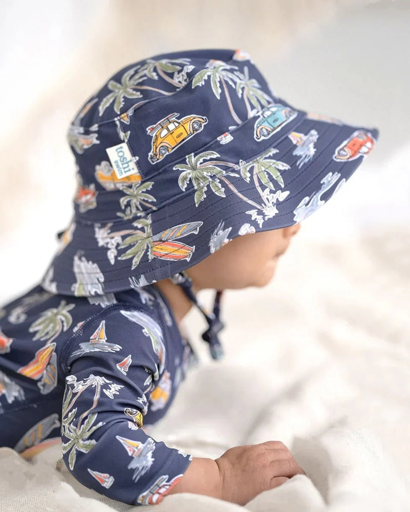 Toshi Swim Baby Sunhat Classic - Surf Twilight