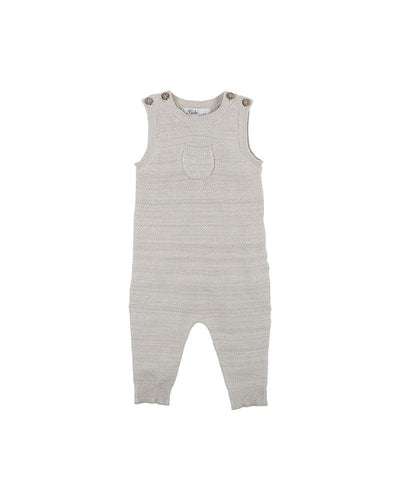 Bebe By Minihaha Albert Waffle Knit Overall - Fawn