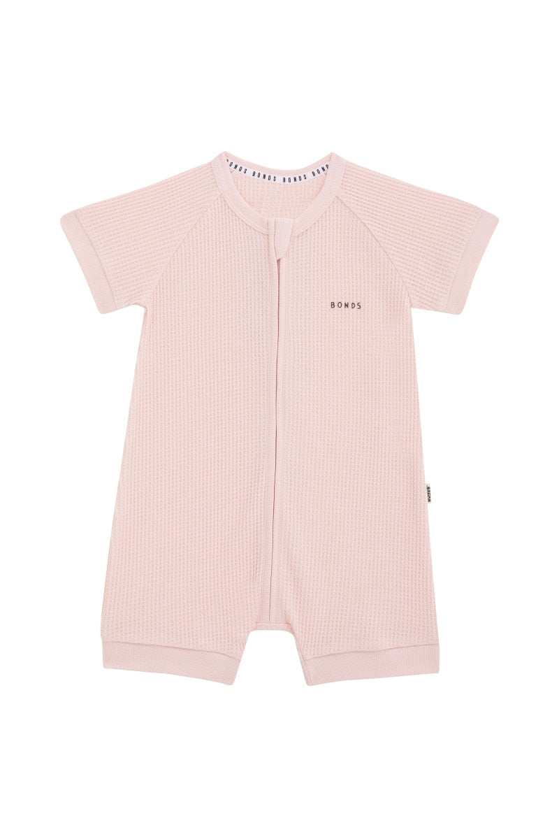 Bonds Waffle Romper - Flamenco