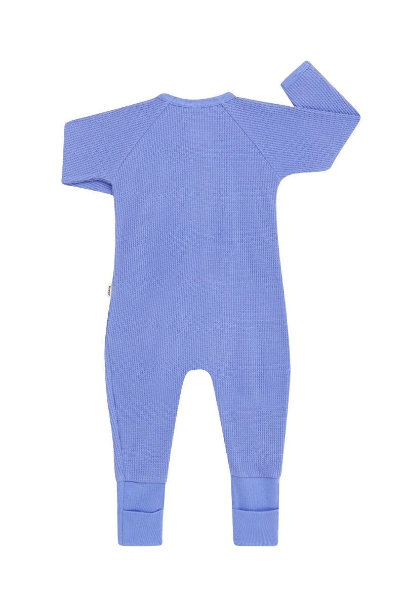 Bonds Waffle Zip Wondersuit - Breezy Blue