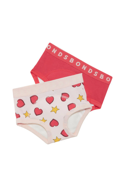 Bonds Whoopsies Toilet Training Undies 2 Pack - Starry Love Unicornicopia