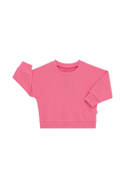 Bonds Wide Needle Rib Pullover - Harajuku