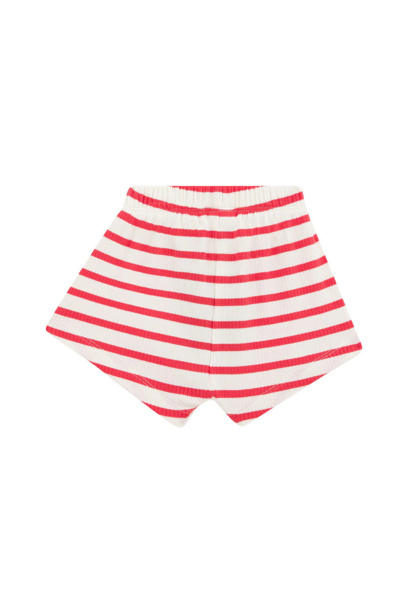 Bonds Wide Needle Rib Short - Unicornicopia / Marscapone