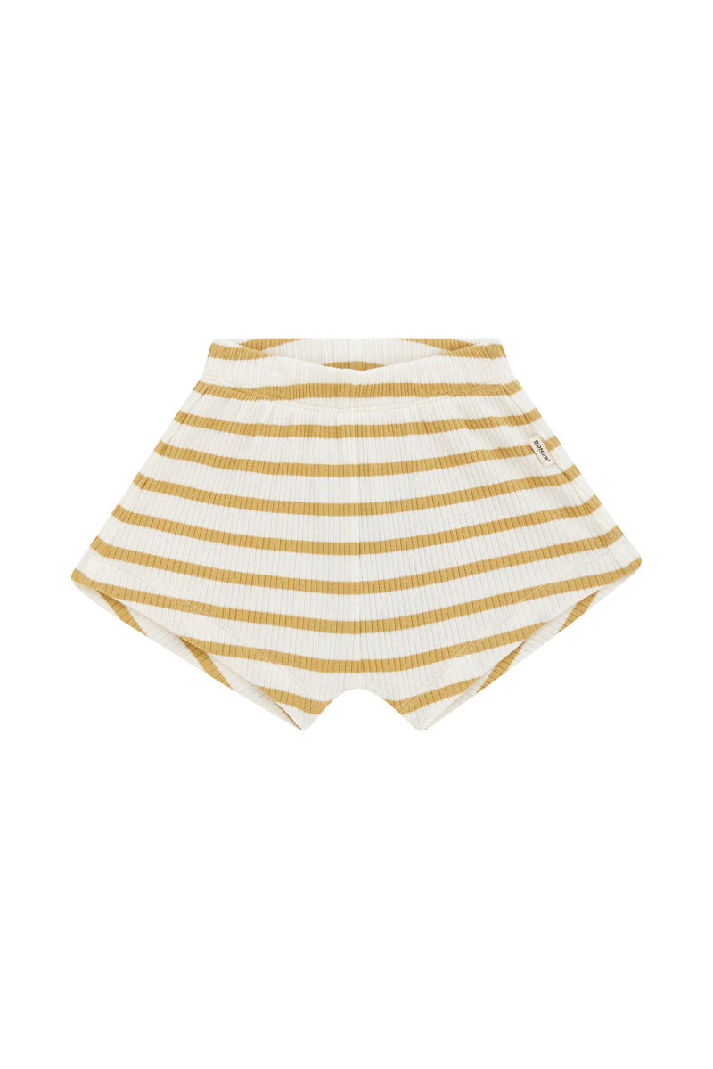 Bonds Wide Needle Rib Short - Drying Clay / Marscapone
