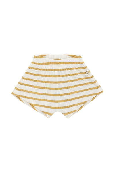 Bonds Wide Needle Rib Short - Drying Clay / Marscapone