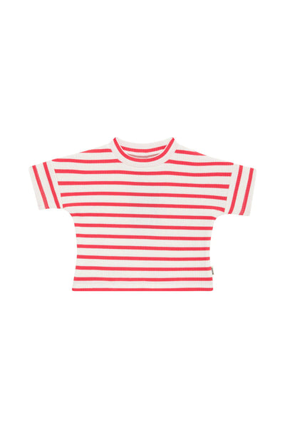 Bonds Wide Needle Rib Tee - Unicornicopia / Marscapone