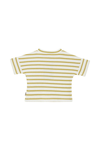 Bonds Wide Needle Rib Tee - Drying Clay / Marscapone