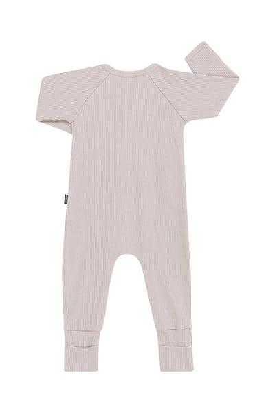 Bonds Wide Needle Rib Zippy - Nimbus Cloud