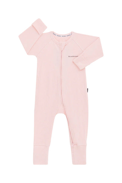 Bonds Wide Needle Rib Zippy - Flamenco
