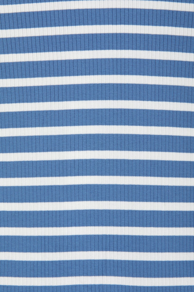 Bonds Wide Needle Rib Zippy - Denim Fade / Marscapone