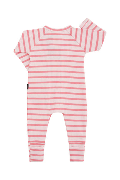 Bonds Wide Needle Rib Zippy - Island Punch / Flamenco