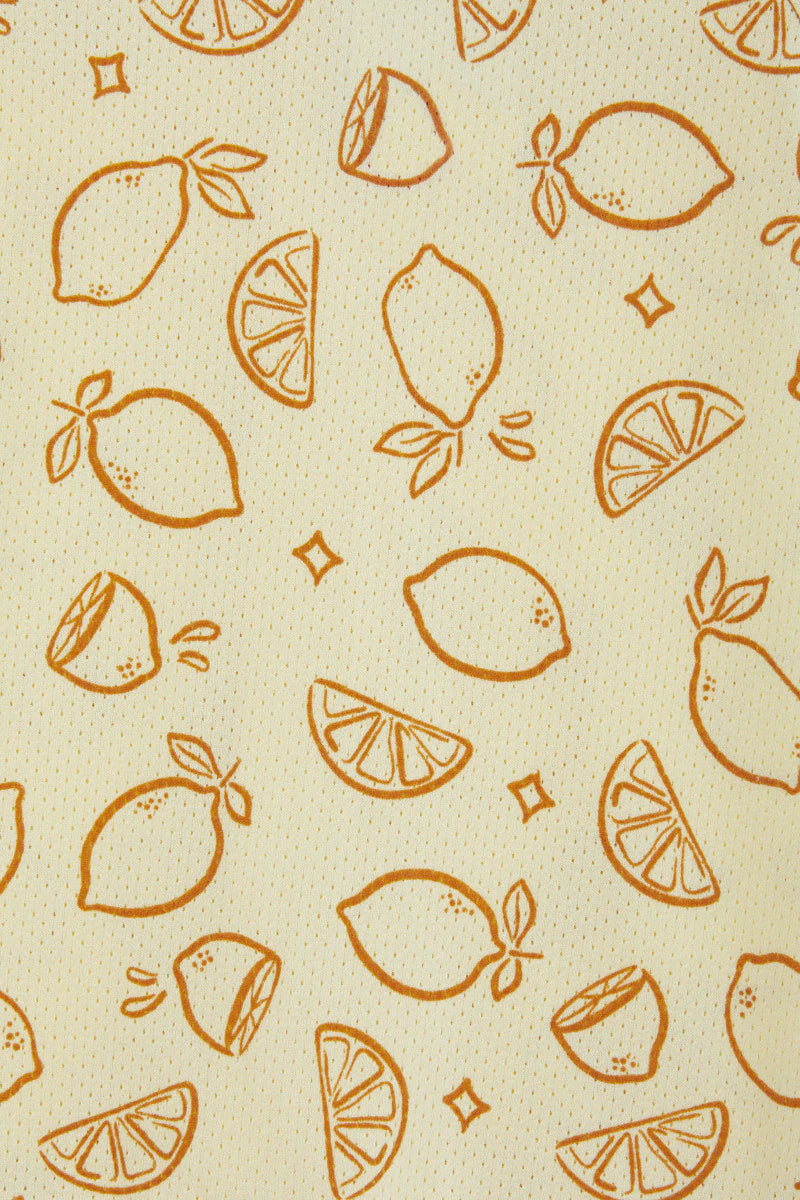 Bonds Wondercool Eyelet Zip Romper - Lemon Blossom