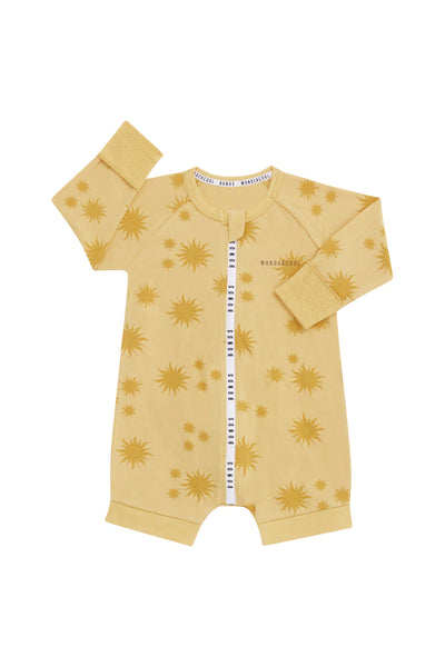 Bonds Wondercool Short Leg Wondersuit - Scattered Sunshine
