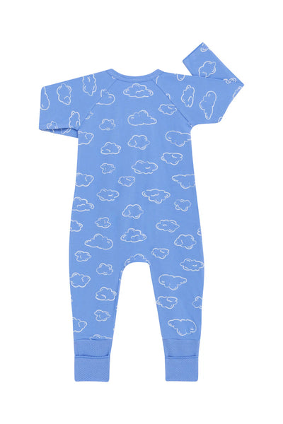 Bonds Wondercool Zip Wondersuit - Dreamy Clouds