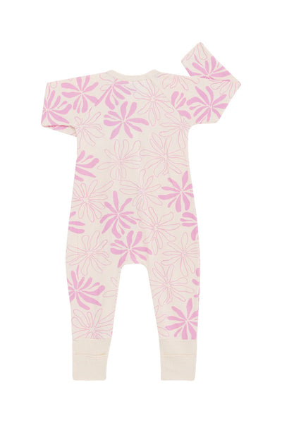 Bonds Wondercool Zip Wondersuit - Blooming Dreams Outline