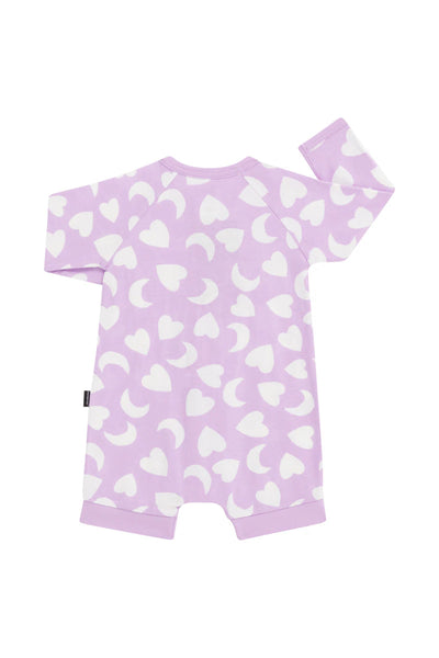 Bonds Wonderfrsh Long Sleeve Romper - Lunar Love