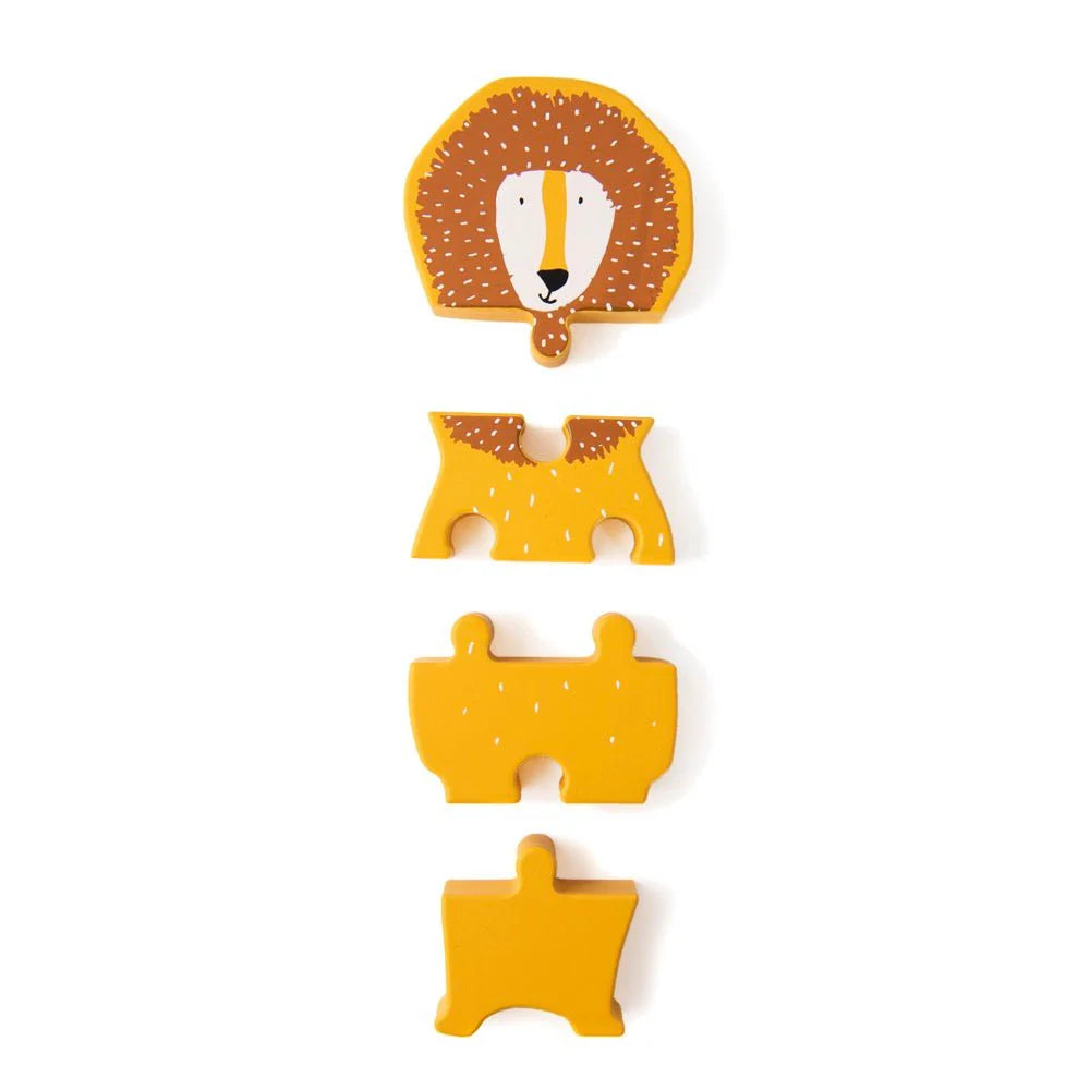 Trixie Wooden body puzzle - Mr. Lion