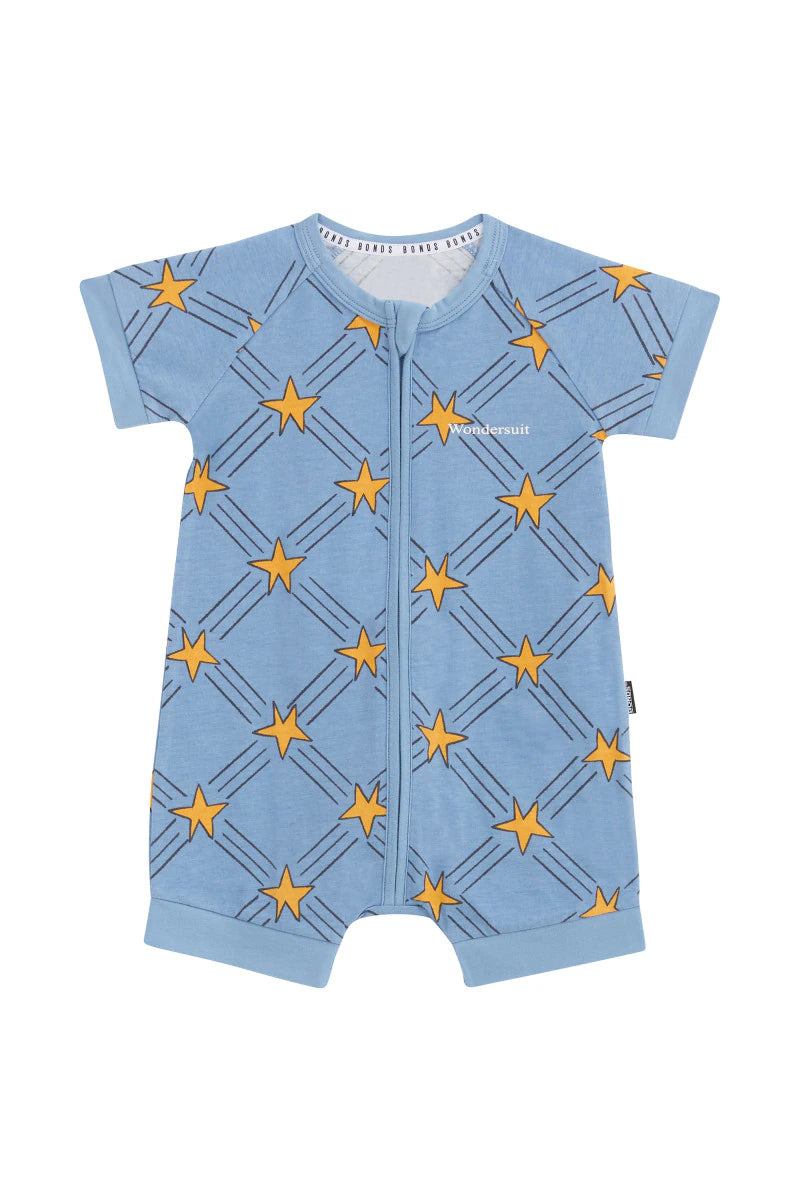 Bonds Zip Romper - Starlit Check