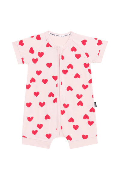 Bonds Zip Romper - Mon Cheri Pink