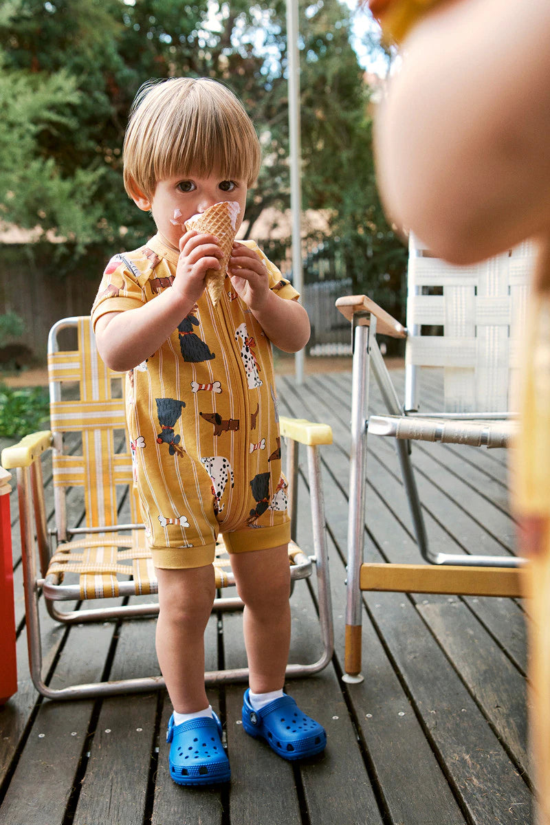 Bonds Zip Romper - Puppies For Christmas