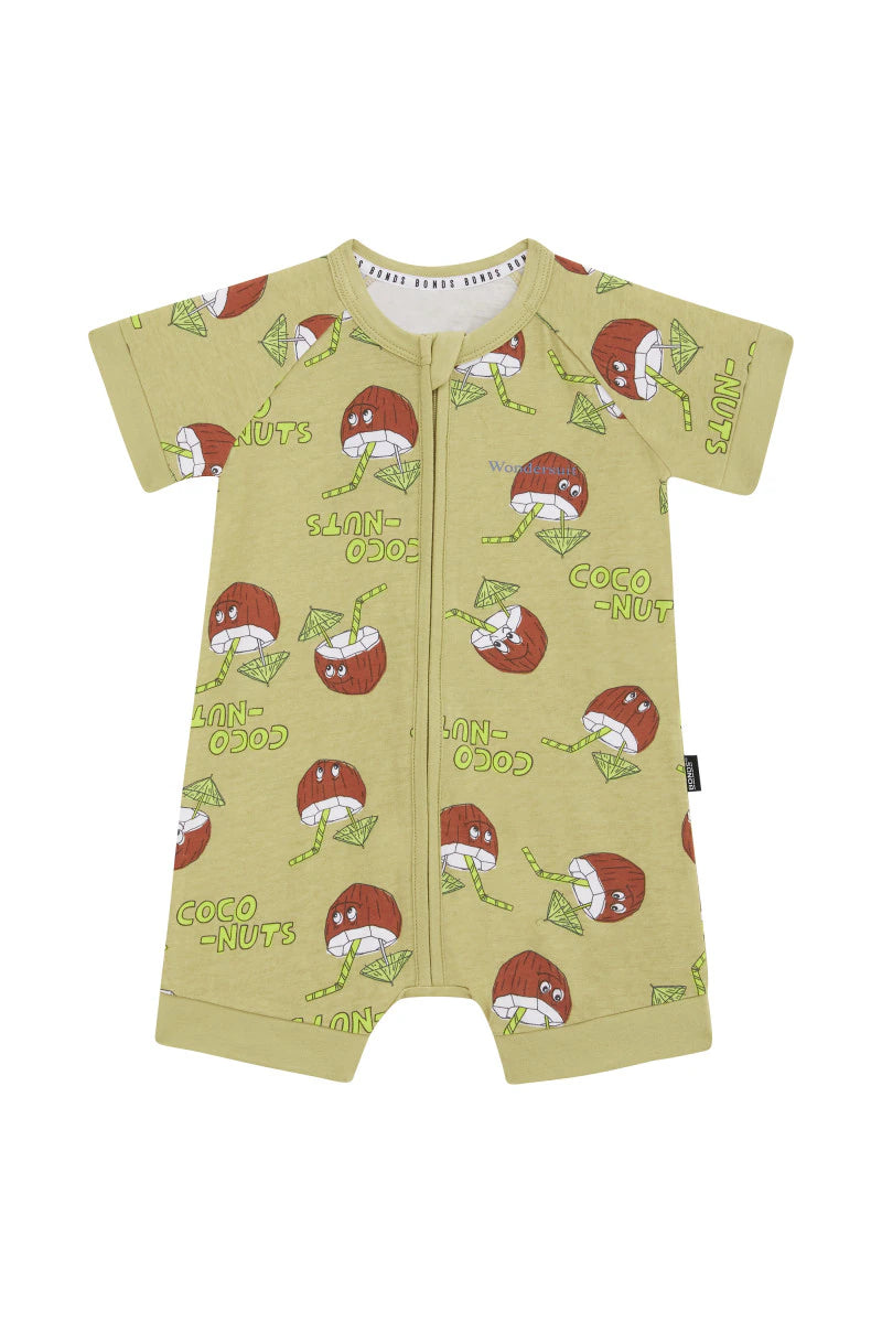 Bonds Zip Romper - Go Coco-Nuts!