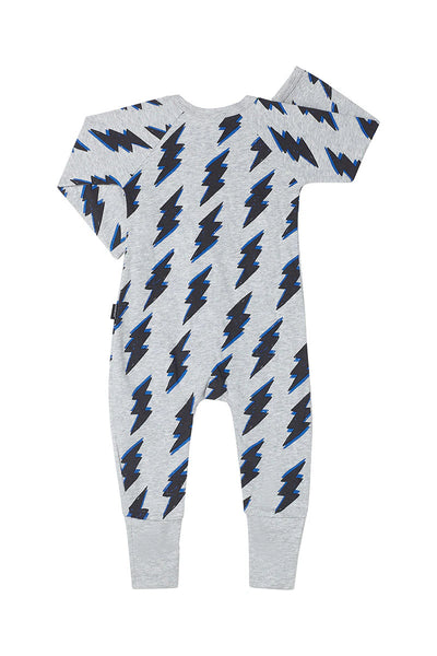 Bonds Zip Wondersuit - Striking Storm Grey Marle