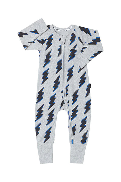Bonds Zip Wondersuit - Striking Storm Grey Marle