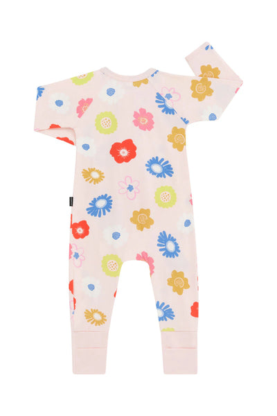 Bonds Zip Wondersuit - Wildflowers Pink