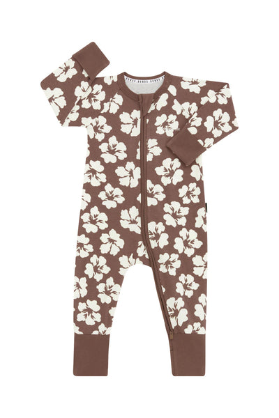 Bonds Zip Wondersuit - Hibiscus Brown