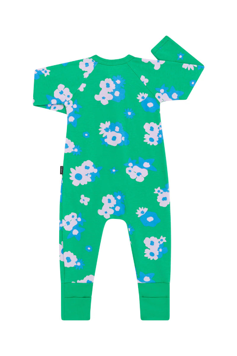 Bonds Zip Wondersuit - Garden Club Green