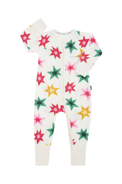 Bonds Zip Wondersuit - Bonds Fairy Lights Vanilla