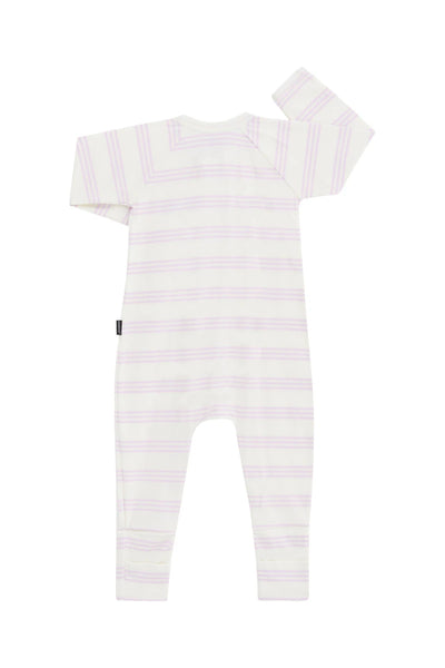 Bonds Zip Wondersuit - Triple Threat Stripe Lilac