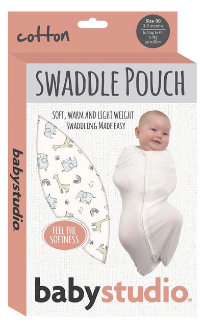 Baby Studio Swaddlepouch Cotton - Rumble Jungle