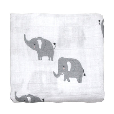 Mister Fly Muslin Wrap - Elephant