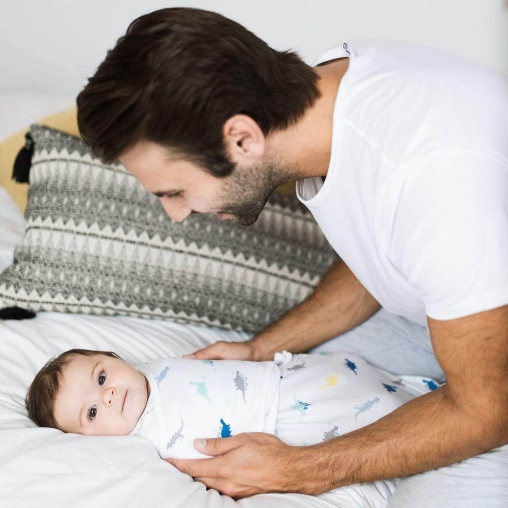 Aden and Anais 3 Pack Swaddle Wrap - Dino Rama - Outlet Shop For Kids