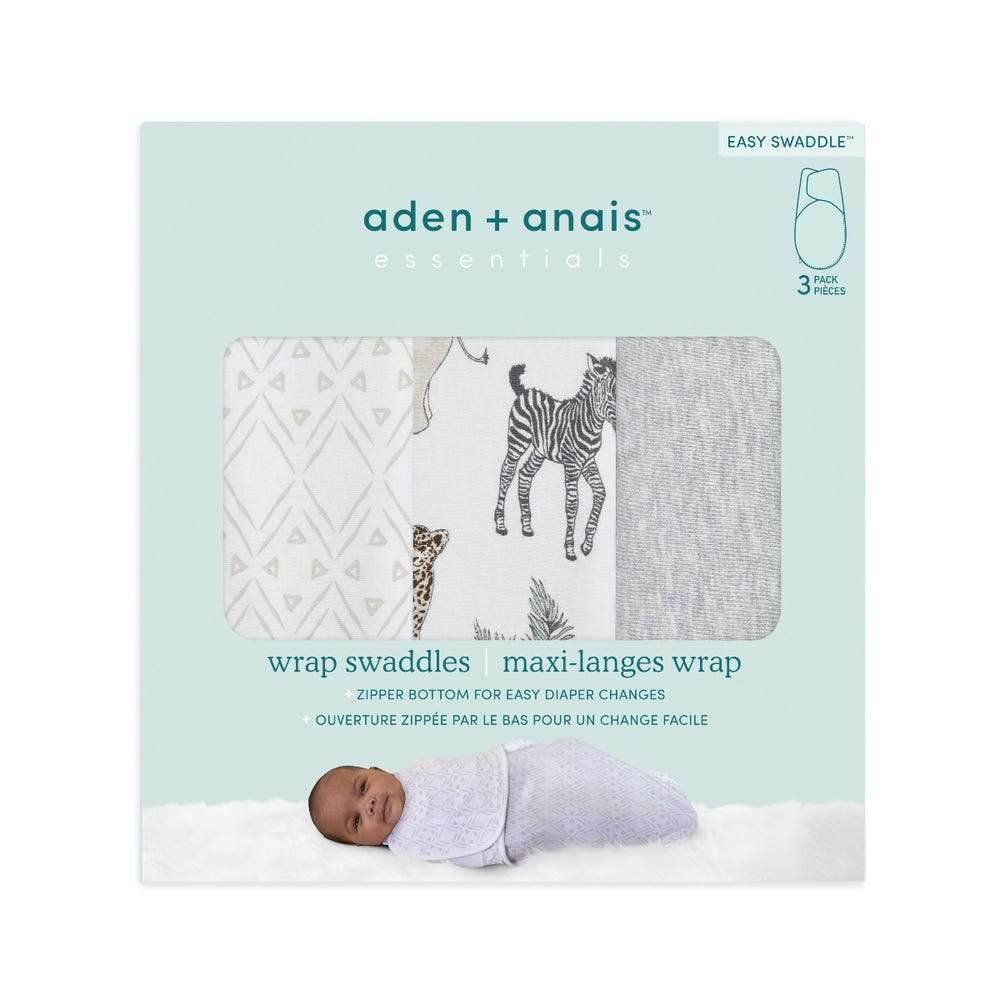 Aden and Anais 3 Pack Swaddle Wrap - Toile - Outlet Shop For Kids
