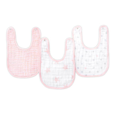 Aden and Anais Classic Muslin Snap Bibs 3 Pack - Doll - Outlet Shop For Kids