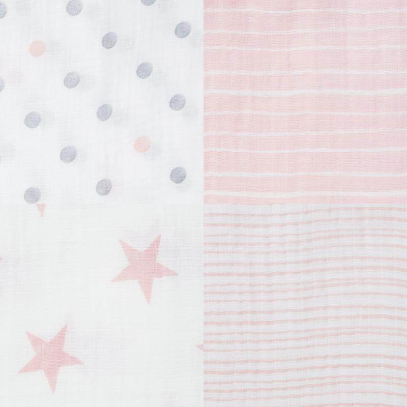 Aden and Anais Classic Muslin Swaddles 4 Pack - Doll - Outlet Shop For Kids