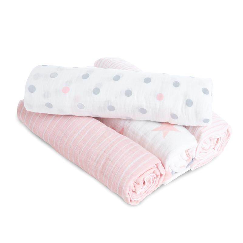 Aden and Anais Classic Muslin Swaddles 4 Pack - Doll - Outlet Shop For Kids