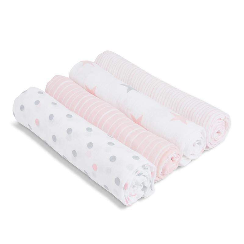 Aden and Anais Classic Muslin Swaddles 4 Pack - Doll - Outlet Shop For Kids