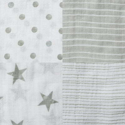 Aden and Anais Classic Muslin Swaddles 4 Pack - Dusty - Outlet Shop For Kids