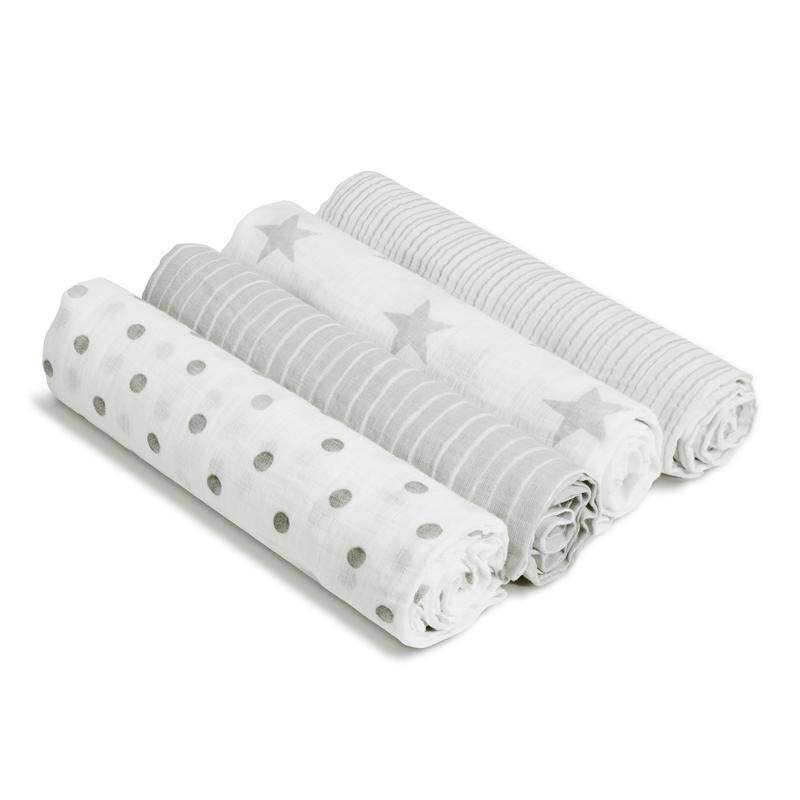 Aden and Anais Classic Muslin Swaddles 4 Pack - Dusty - Outlet Shop For Kids