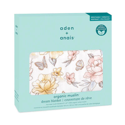 Aden And Anais Organic Dream Blanket - Earthly - Outlet Shop For Kids