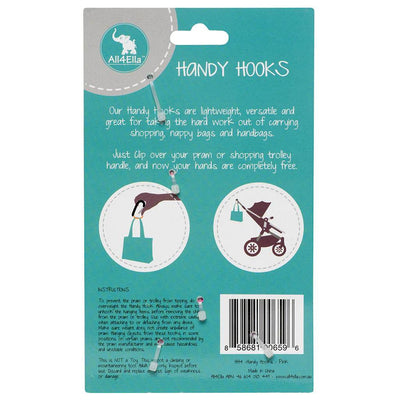 All 4 Ella Handy Hooks - Pink - Outlet Shop For Kids