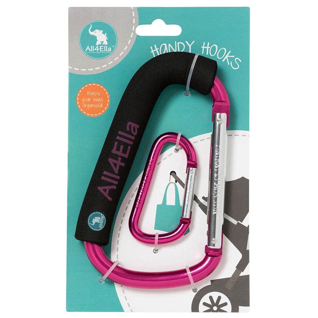 All 4 Ella Handy Hooks - Pink - Outlet Shop For Kids
