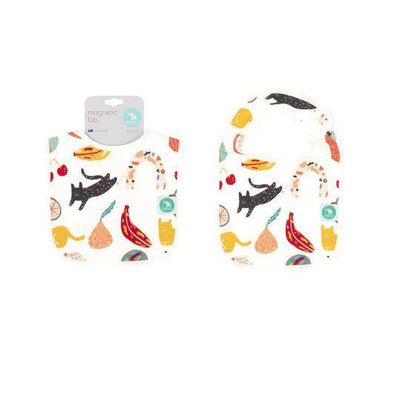 All 4 Ella Magnetic Bib - Cat - Outlet Shop For Kids