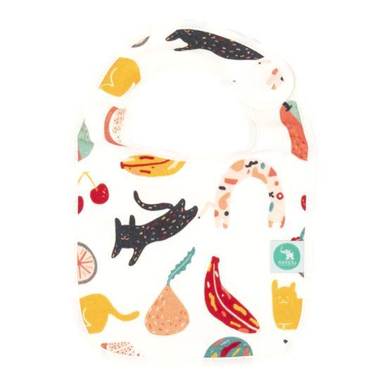 All 4 Ella Magnetic Bib - Cat - Outlet Shop For Kids