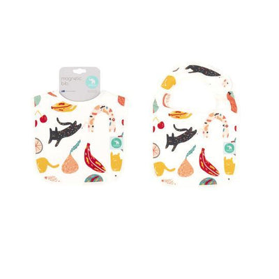 All 4 Ella Magnetic Bib - Cat - Outlet Shop For Kids